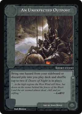 An Unexpected Outpost - Dark Minions - Middle Earth CCG / TCG