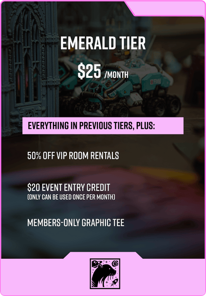 VIP Membership Level Emerald