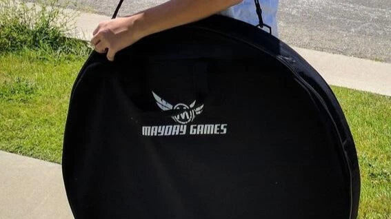 Beech Standard Edition Crokinole Board 2024 with Carry Case