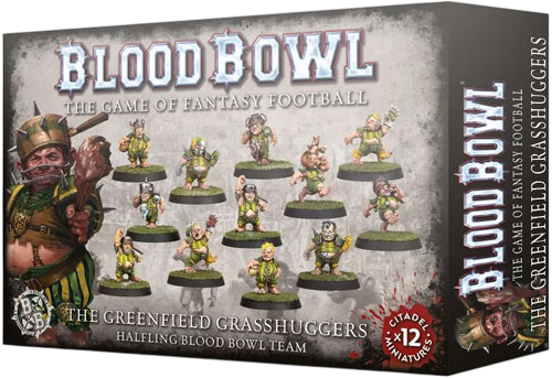 Blood Bowl: Halfling Team - Greenfield Grasshuggers (Unpainted) (New in Box)