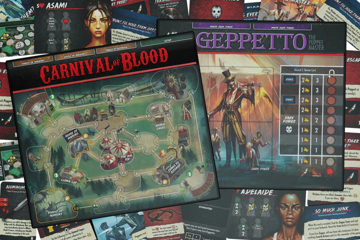 Final Girl - Carnage at the Carnival - Board Game