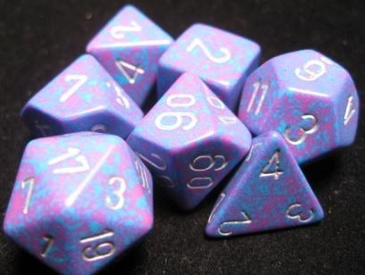 Chessex: Speckled Silver Tetra 7-Die Set
