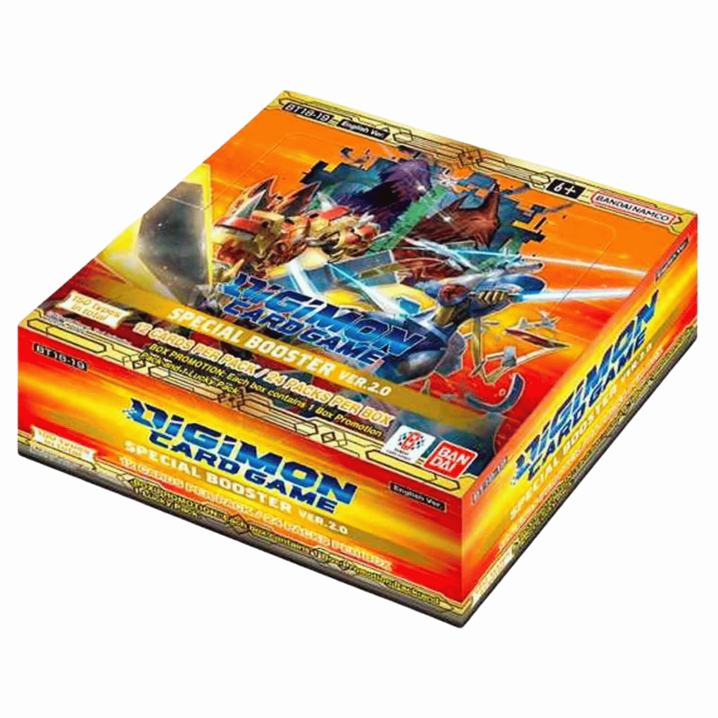 DIGIMON CARD GAME: SPECIAL BOOSTER VERSION 2 (BT18-19) Booster Box