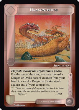 Dragon-Feuds - The Dragons - Middle Earth CCG / TCG