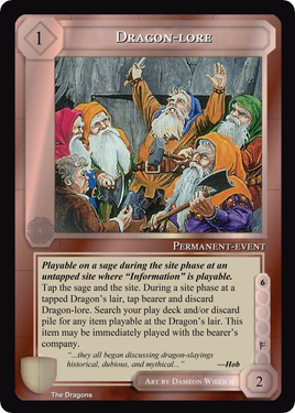 Dragon-Lore - The Dragons - Middle Earth CCG / TCG