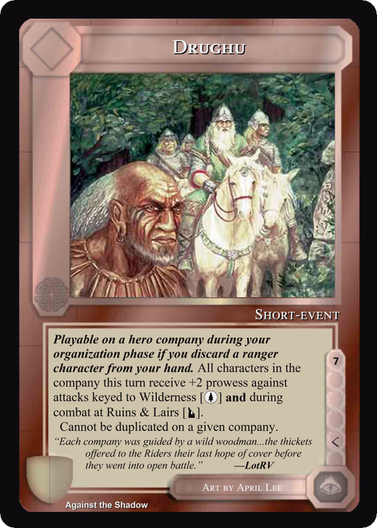 Drughu - Against the Shadow - Middle Earth CCG / TCG