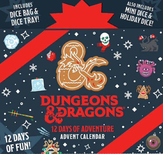 FanRoll: Dice Advent Calendar - D&D 12 Dice of Adventure