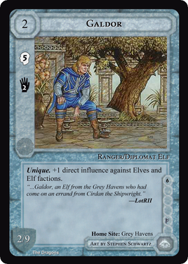 Galdor - The Dragons - Middle Earth CCG / TCG