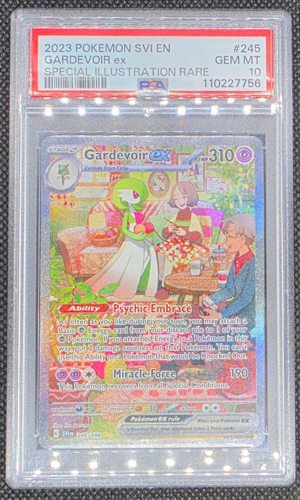 Pokemon Gardevoir ex # 245 - S & V - Graded PSA 10