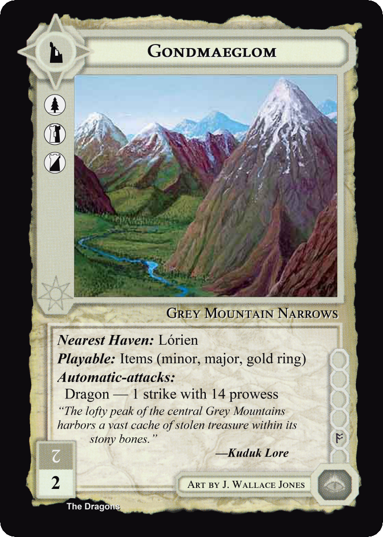 Gondmaeglom - The Dragons - Middle Earth CCG / TCG