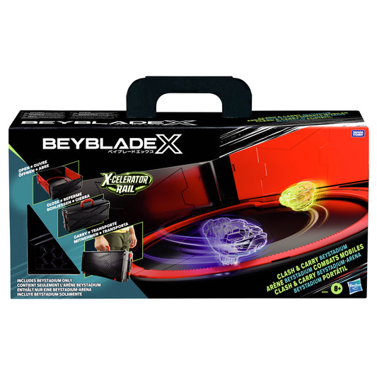 Beyblade X Clash and Carry Beystadium