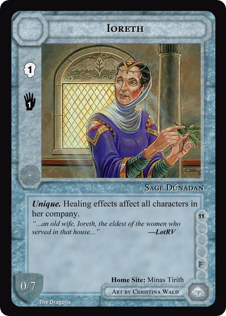 Ioreth - The Dragons - Middle Earth CCG / TCG
