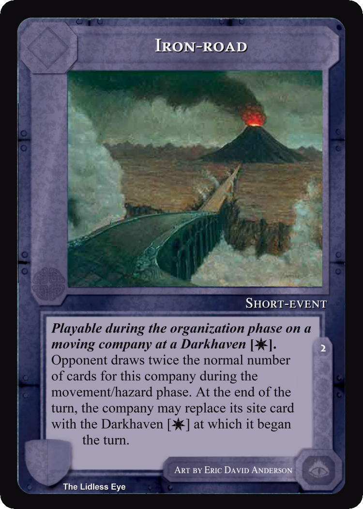 Iron-Road - Lidless Eye - Middle Earth CCG / TCG

