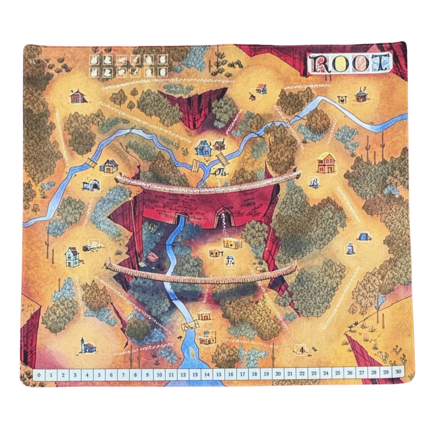 Root - Playmat - Marsh / Gorge - Board Game
