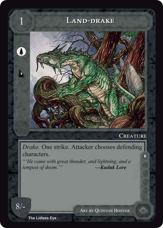 Land Drake - Lidless Eye - Middle Earth CCG / TCG