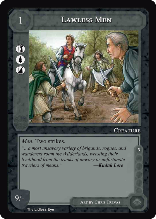 Lawless Men - Lidless Eye - Middle Earth CCG / TCG
