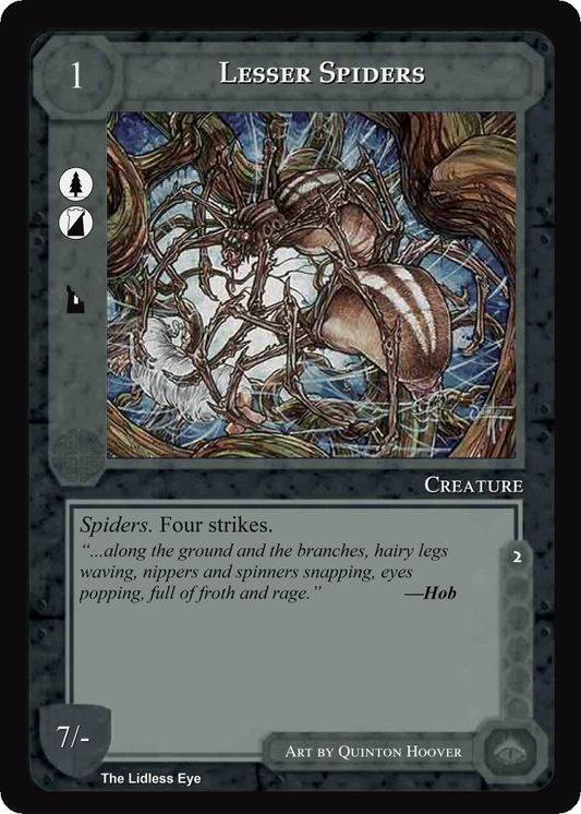 Lesser Spiders - Lidless Eye - Middle Earth CCG / TCG