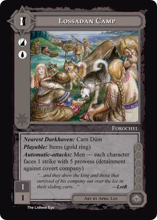 Lossadan Camp - Lidless Eye - Middle Earth CCG / TCG