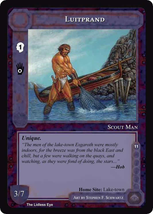 Luitprand - Lidless Eye - Middle Earth CCG / TCG