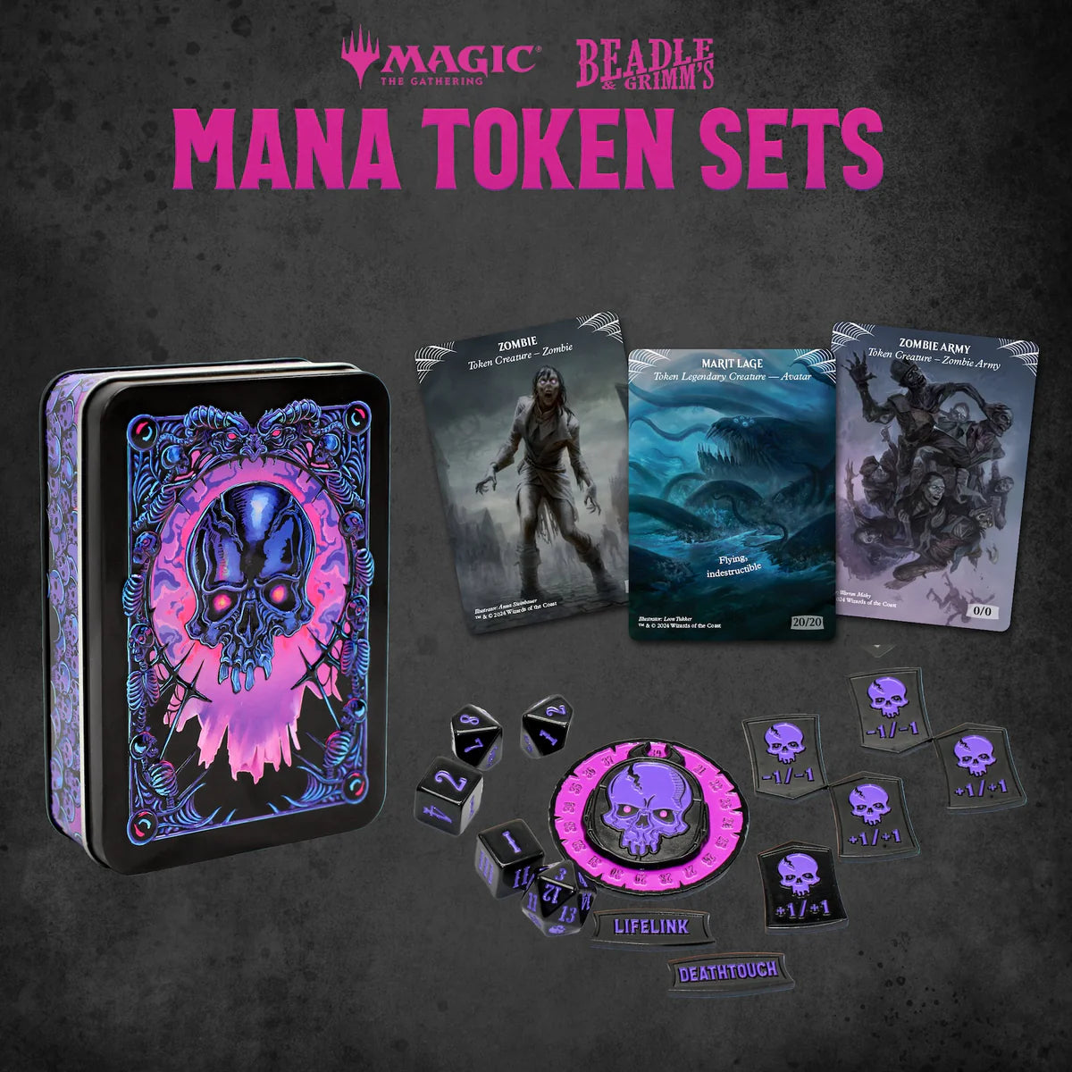 Beadle & Grimms Black Mana Token Set
