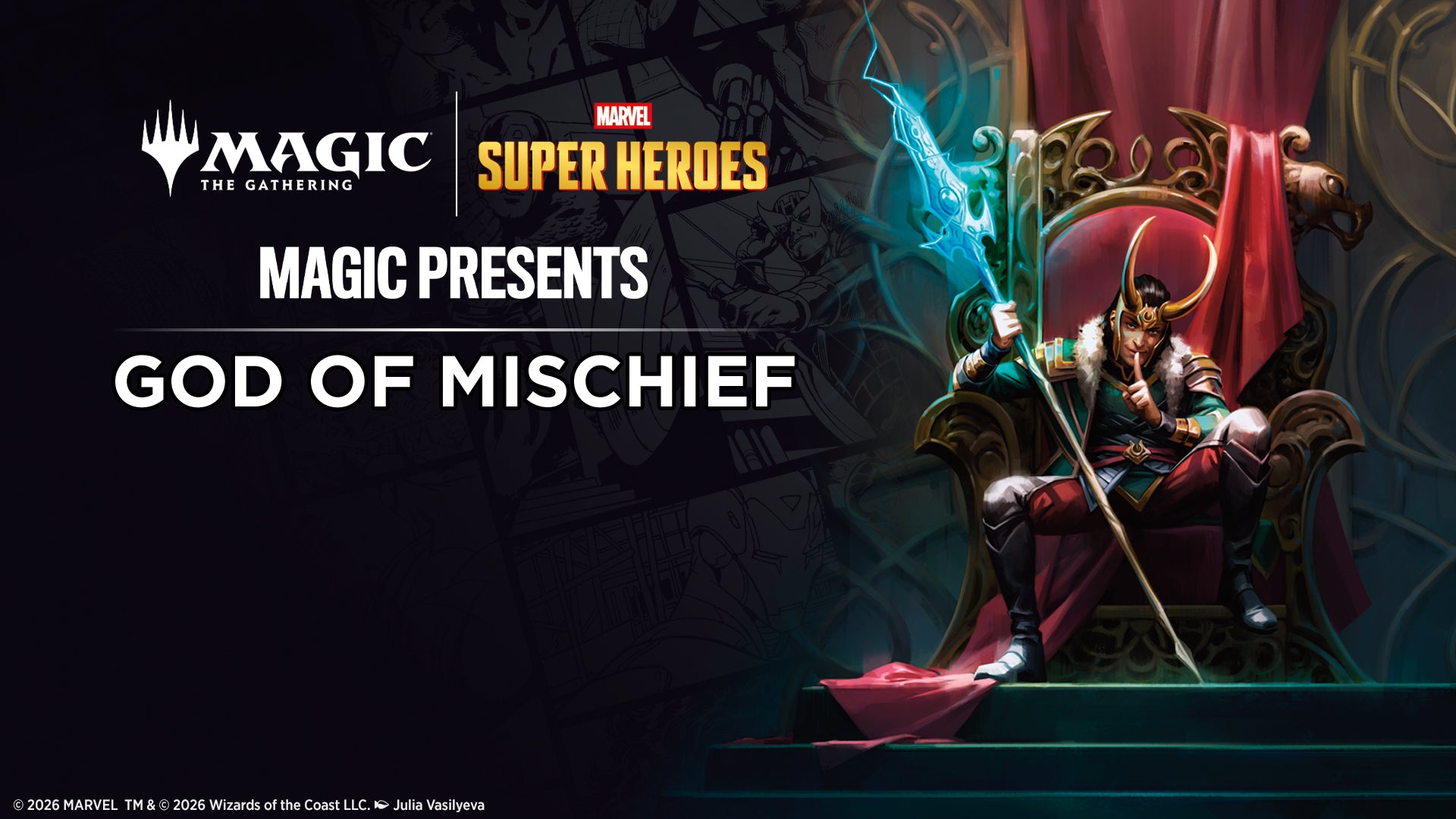 Magic Presents: God of Mischief Commander Party 07/19 ($5)