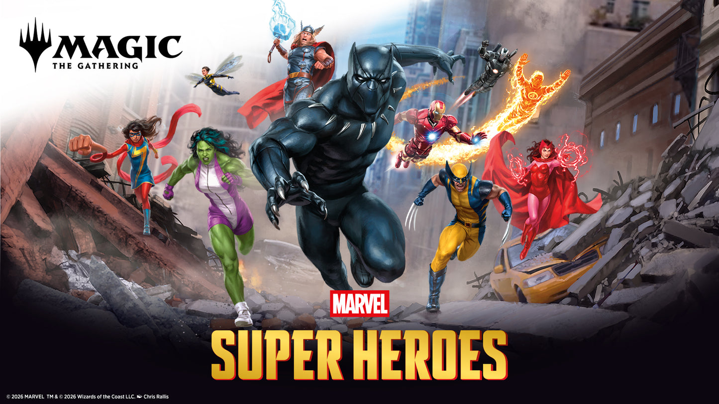 Magic: the Gathering Marvel Super Heroes Sunday Two-Headed Giant Prerelease 6/21 ($40)