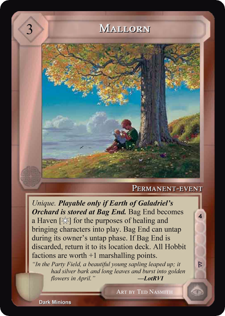 Mallorn - Dark Minions - Middle Earth CCG / TCG