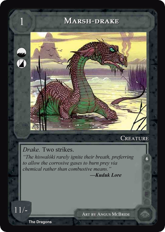 Mash-Drake - The Dragons - Middle Earth CCG / TCG