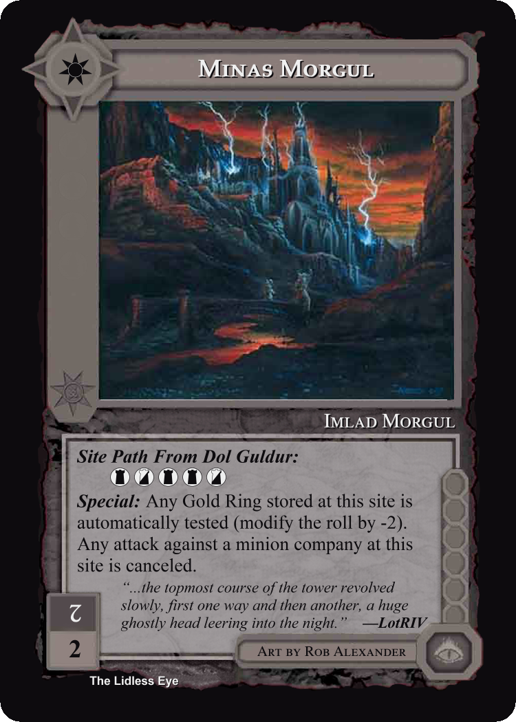 Minas Morgul - Lidless Eye - Middle Earth CCG / TCG