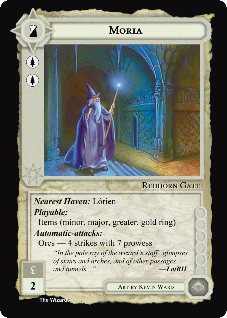 Moria - METW - Limited - Middle Earth CCG / TCG