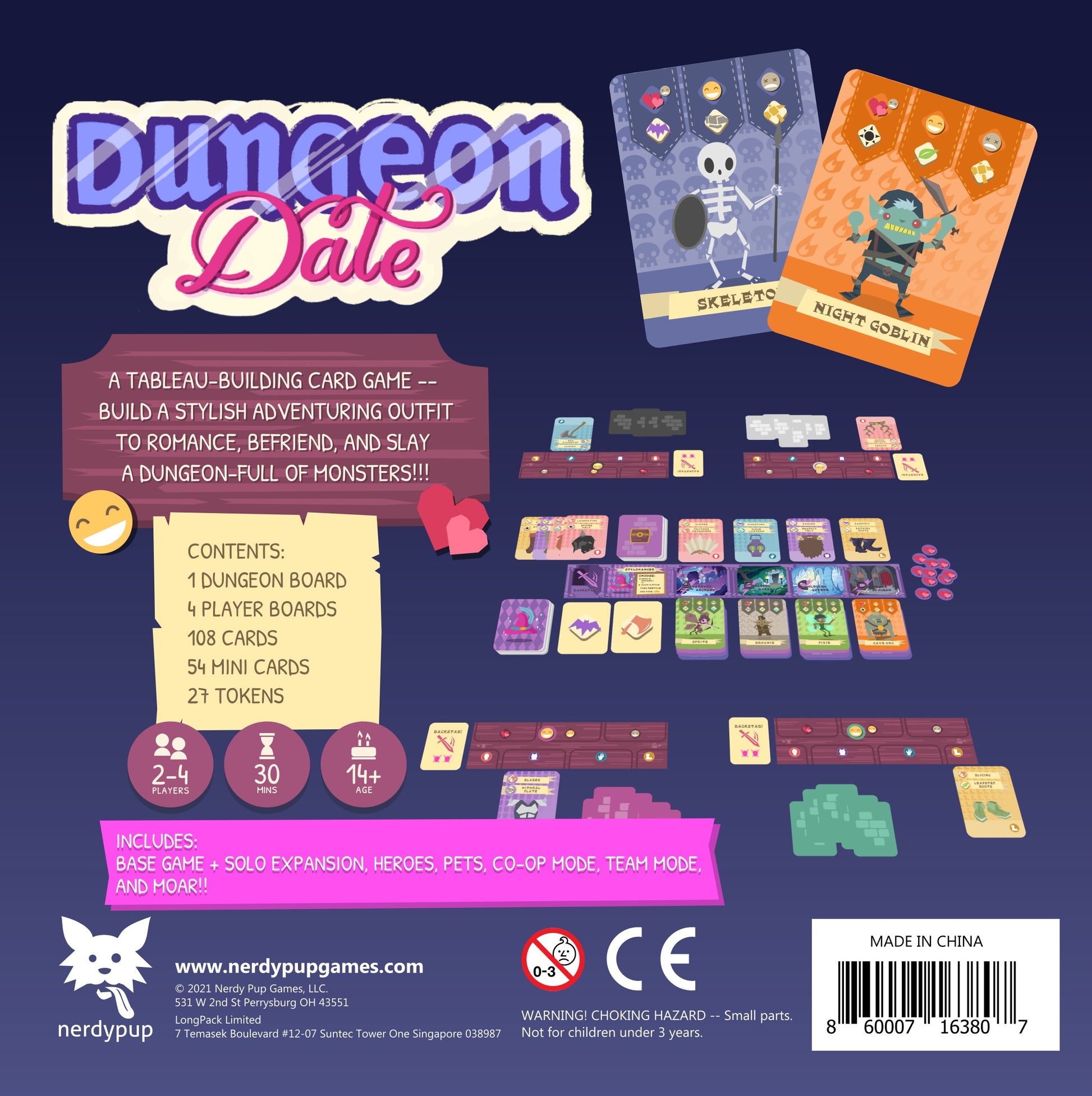 Dungeon Date - Board Game