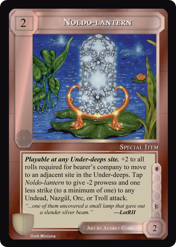 Noldo-Lantern - Dark Minions - Middle Earth CCG / TCG
