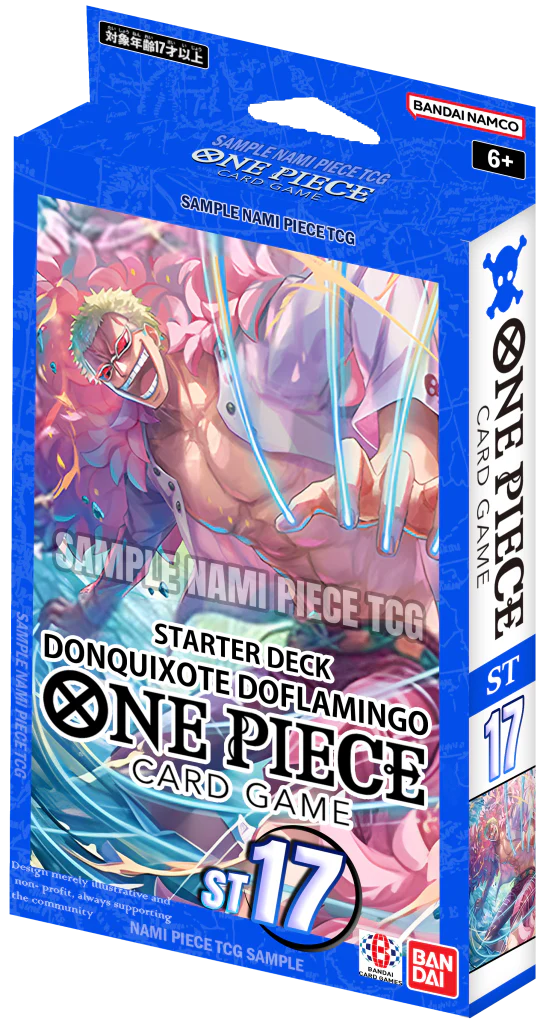 One Piece Card Game: Starter Deck 17 Blue Donquixote Doflamingo