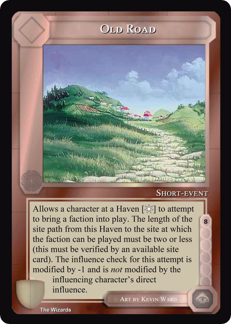 Old Road - METW - Limited - Middle Earth CCG / TCG
