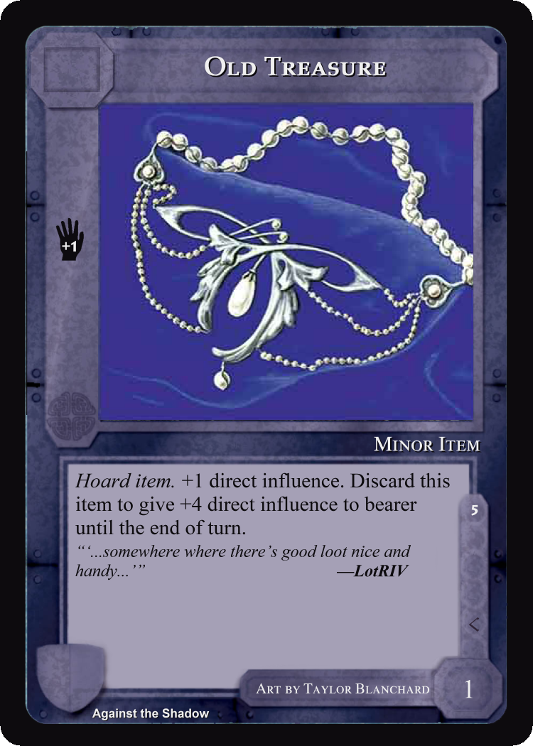 Old Treasure - Against the Shadow - Middle Earth CCG / TCG
