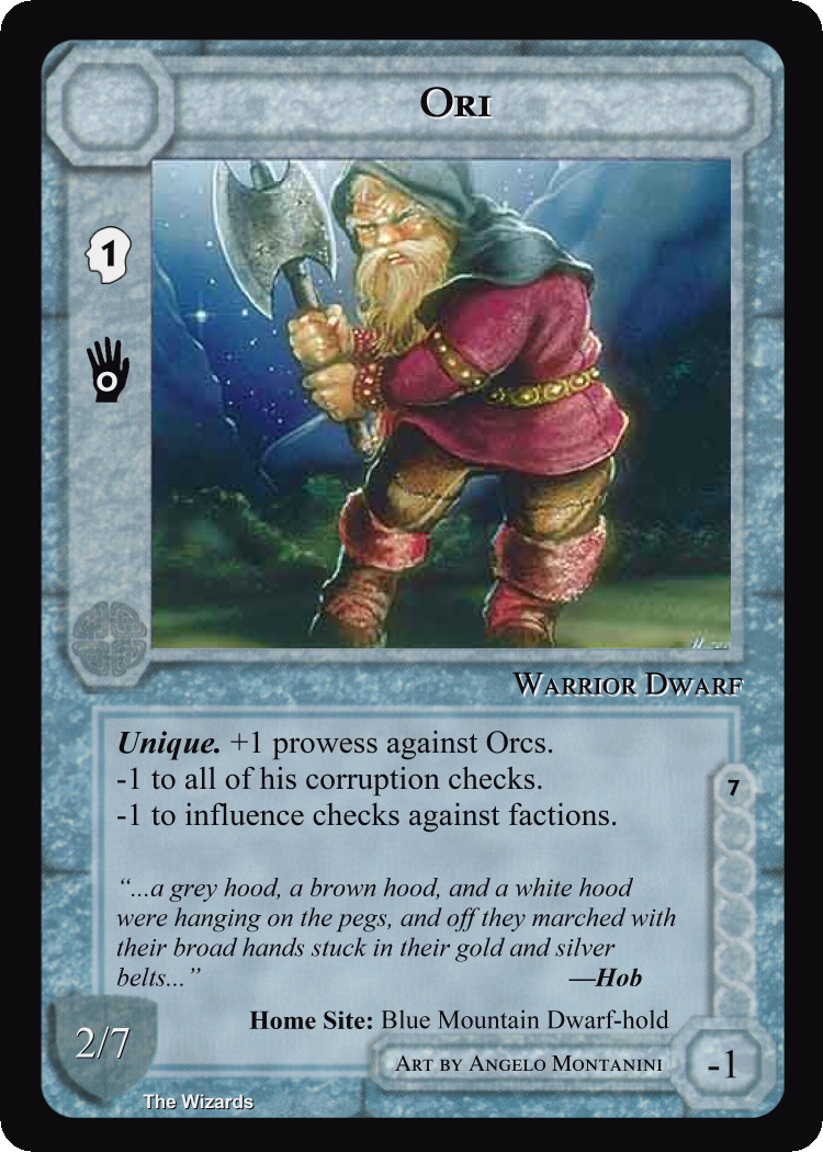 Ori - METW - Limited - Middle Earth CCG / TCG

