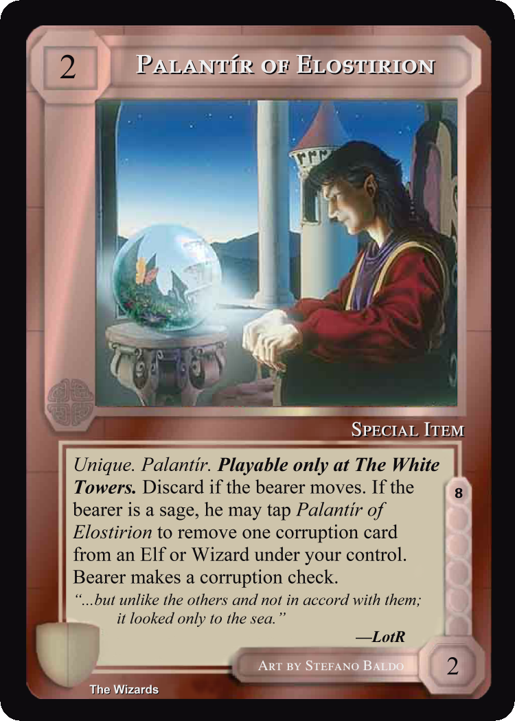Palantir Of Elostirion - METW - Limited - Middle Earth CCG / TCG
