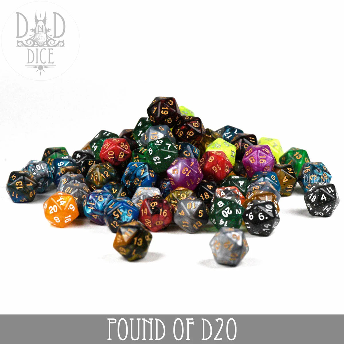 Assorted Loose Plastic D 20's 