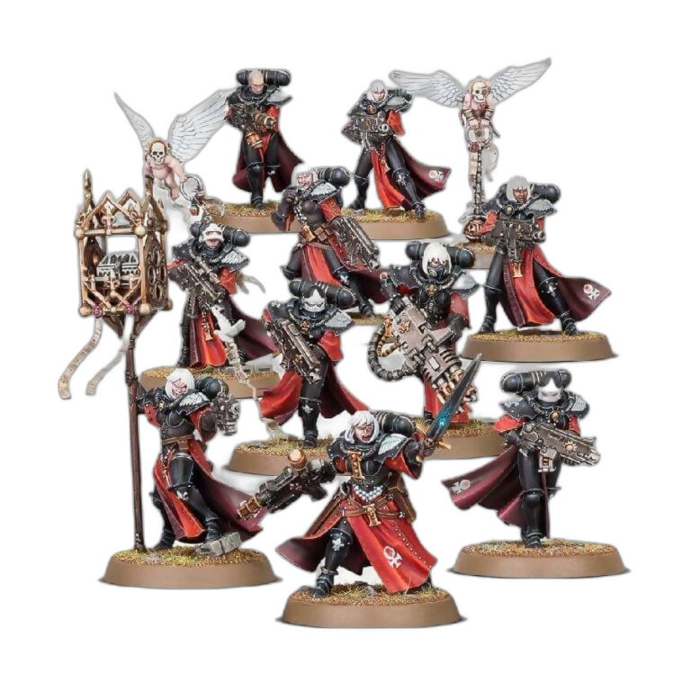 Battle Sisters Squad/Dominions & Celestians (New in Box) From Warhammer 40k