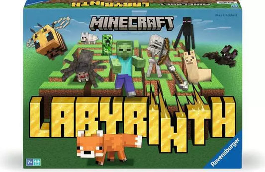 Minecraft Labyrinth Board Game - Front