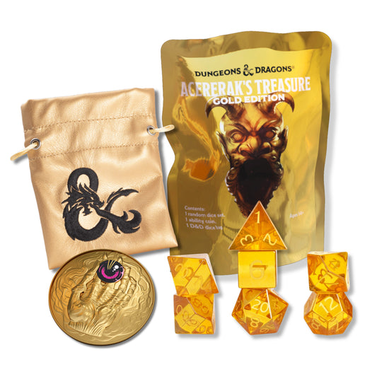 Sirius Dice D&D Acererak's Treasure - Gold Edition PDQ
