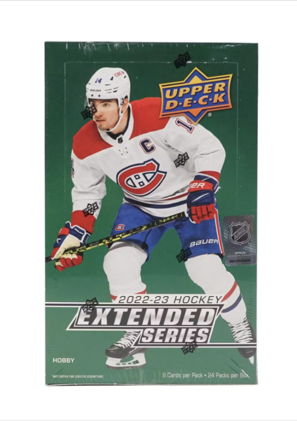 2022 - 2023 Upper Deck Extended Series Hockey Hobby Box