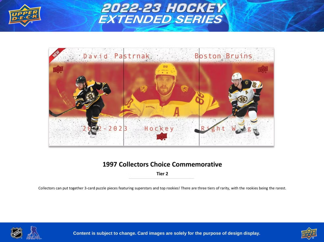 2022 - 2023 Upper Deck Extended Series Hockey Hobby Box