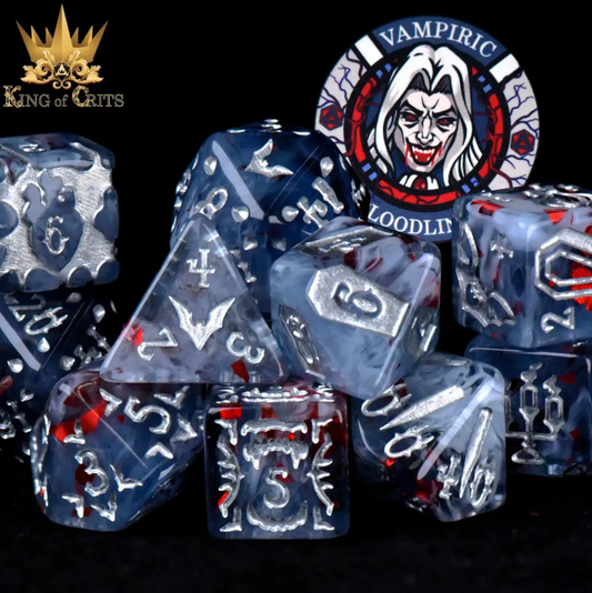 Vampiric Bloodline - 11 Dice Set

