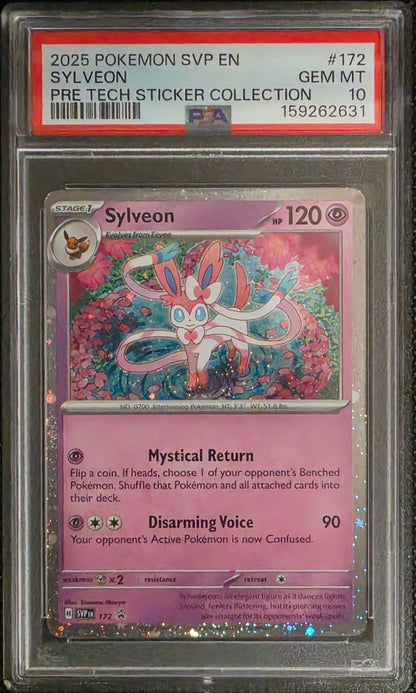 Pokemon Sylveon # 172 - S & V Promo - Graded PSA 10
