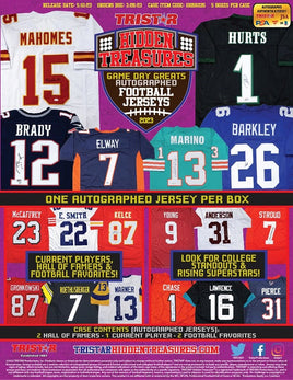 2023 Tristar HT Game Day Greats Autographed Football Jerseys
