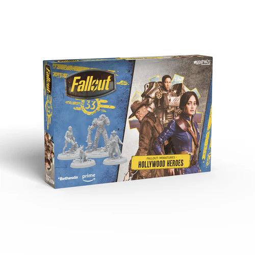 Fallout Wasteland Warfare - Fallout: Miniatures - Hollywood Heroes - Board Game