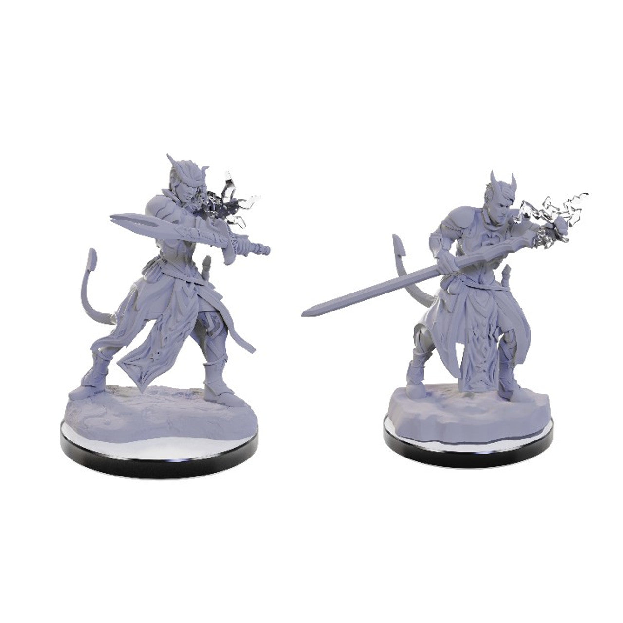 D&D Nolzur's Marvelous Minis: Wave 22- Tiefling Warlocks