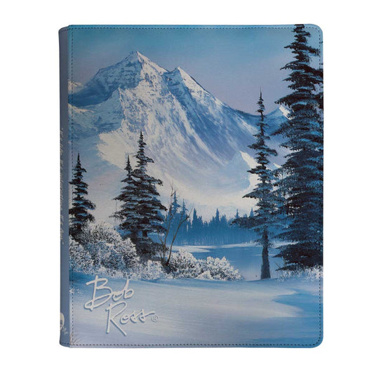 Ultra PRO: 9-Pocket Zippered PRO-Binder - Bob Ross (Winter Paradise)