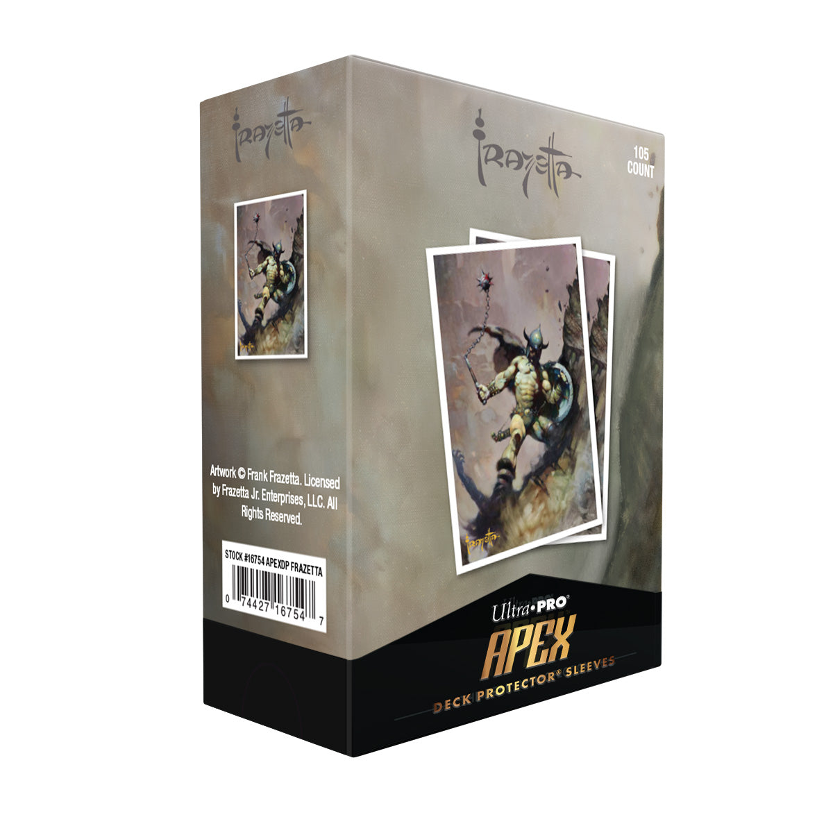 Ultra Pro Apex Sleeves: Frank Frazetta - Warrior with Ball and Chain
